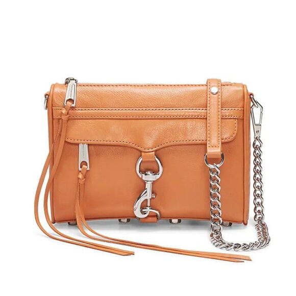 NWT REBECCA MINKOFF Mini M.A.C. Leather Crossbody Bag MSRP $195 - Picture 6 of 16